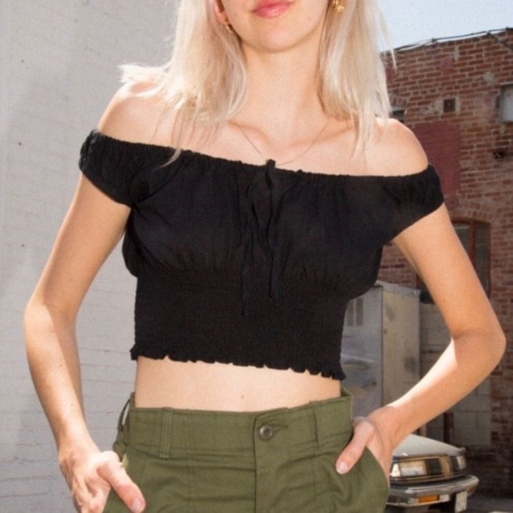 Brandy Melville Off The Shoulder Top